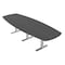 Skutchi Designs 45 in W, 120 in L, 29 in H, Engineered Wood Top, Grey HAR-ABOT-46X119-T-ASIANNIGHT - alternate 1